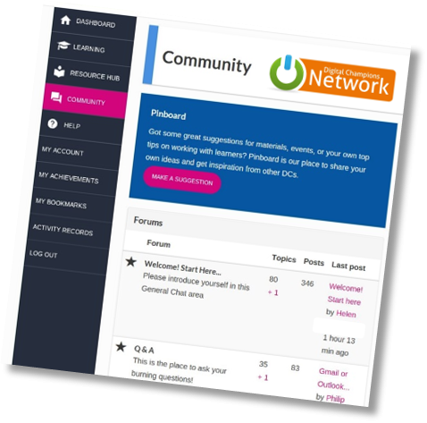 Digital Champions Network community