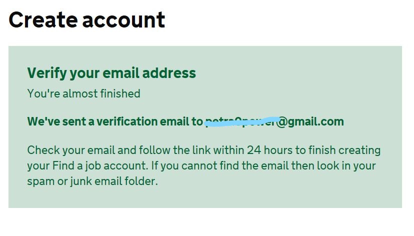 verify your email address