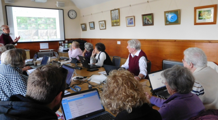 People in a meeting room